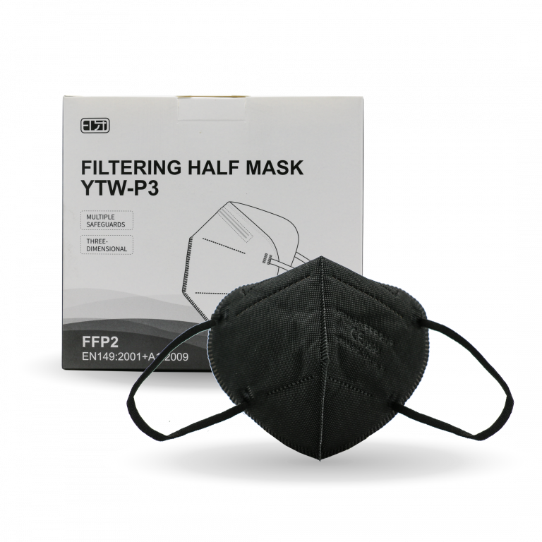Black KN95 Face Masks Box (20 pieces) For Sale Trinidad IT Plus Trinidad