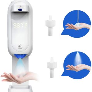 Hand Sanitizers Dispenser Trinidad/ Soap Dispenser Trinidad 2 in 1 Product: Thermometer AND Dispenser in ONE