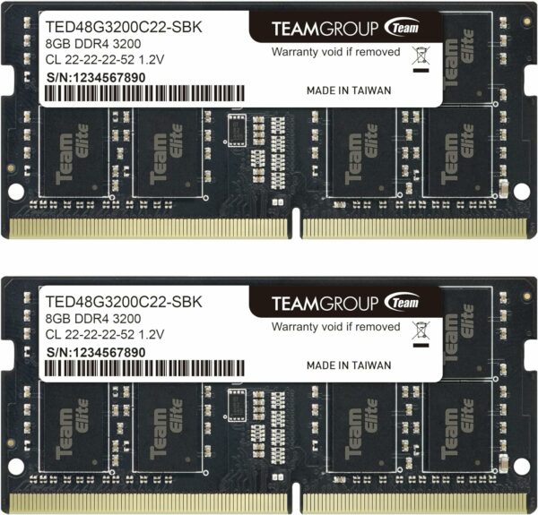 teamgruop 3200 8gb x 2 RAM