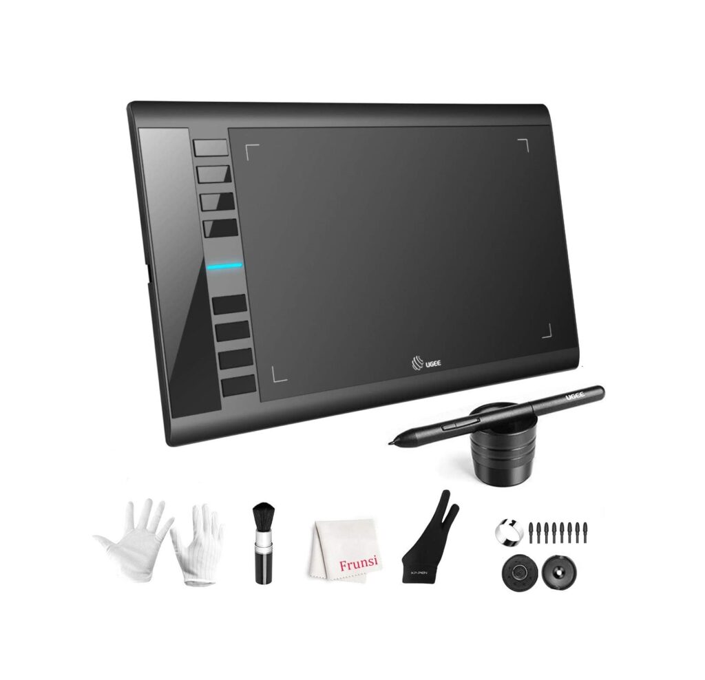 UGEE M708 10 x 6 inch Large Drawing Tablet For Sale Trinidad IT Plus