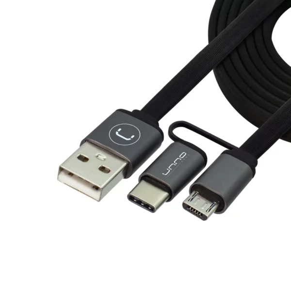 2 in 1 Type C and Micro USB Cable Trinidad