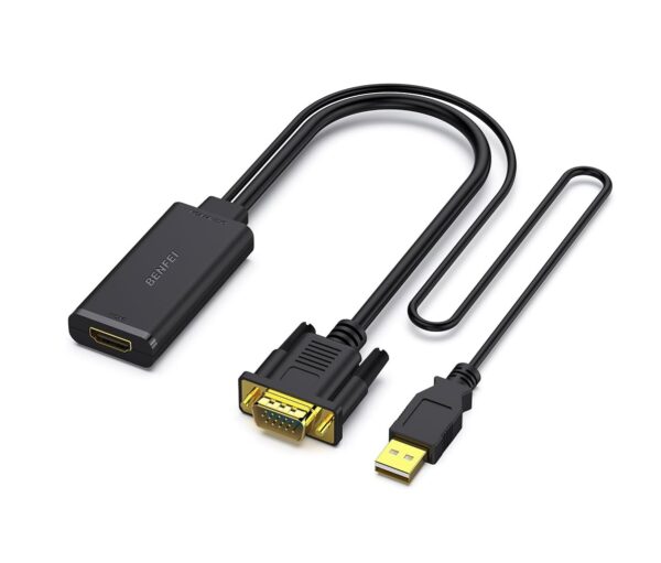 Benfei VGA / Audio (USB) to HDMI