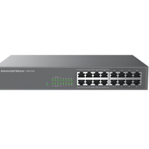 Grandstream GWN7702P | 16-Port Gigabit Ethernet Unmanaged PoE Switch | Plug & Play | Desktop/Rack-Mount | Metal Design Network Switch For Sale Trinidad