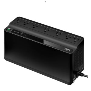 APC UPS Battery Backup and Surge Protector, 600VA/330 Watts Backup Battery Power Supply, BE600M1 Back-UPS with USB Charger Port UPS For Sale Trinidad