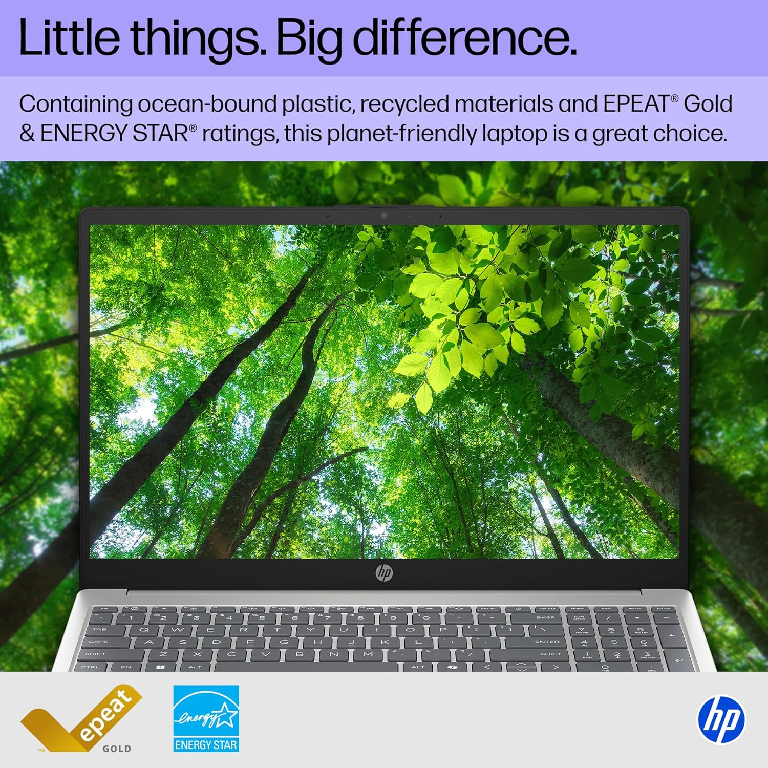 HP 15.6 inch Laptop, HD Touchscreen Display, AMD Ryzen 3 7320U, 8 GB RAM, 128 GB SSD, AMD Radeon Graphics, Windows 11 Home in S Mode, Natural Silver, 15- fc0099nr Laptops For Sale Trinidad - Image 4