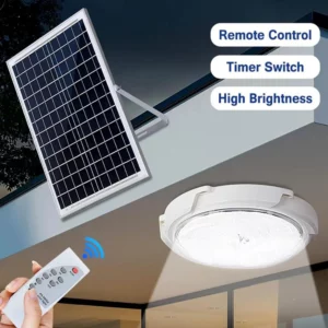 20CM Solar LED Ceiling Light Remote Control Pendant Lamp Outdoor Indoor Garden LED Light For Sale Trinidad