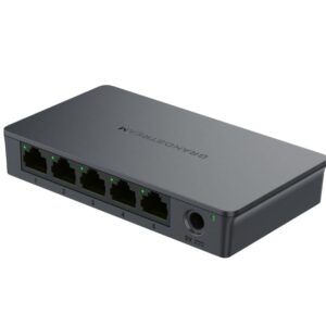 Grandstream GWN7700 | 5-Port Gigabit Ethernet Unmanaged Network Switch | Plug & Play | Desktop/Wall-Mount | Plastic Case Trinidad