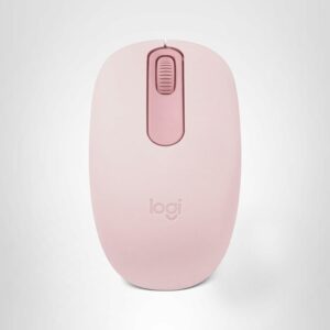 Logitech M196 Bluetooth Wireless Mouse, Compact and Portable Mouse for Laptops, Tablets and More, 12-Month Battery, Smooth Tracking, Compatible with PC and Mac, Windows and macOS - Rose Mouse For Sale Trinidad