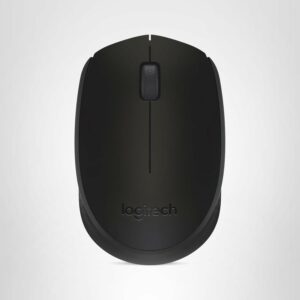 Logitech M170 Wireless Mouse for PC, Mac, Laptop, 2.4 GHz with USB Mini Receiver, Optical Tracking, 12-Months Battery Life, Ambidextrous - Black Mouse For Sale Trinidad