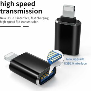 Compatible for lightning male to USB 3.0 Female Adapter OTG Cable Compatible with iPhone 11 12pro max mini Xr X xs 8 7 se Plus for iPad Air,Camera,Card Reader,Flash Drive,Mouse,Keyboard,Hub,MIDI For Sale Trinidad