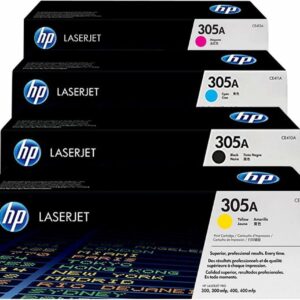 HP 305A Yellow Toner Cartridge Printers | Works with Printer Series: Laserjet Pro 300 M351, MFP M375, Laserjet Pro 400 M451, MFP M475 | CE412A Trinidad
