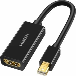 UGREEN Mini DisplayPort to HDMI Adapter Thunderbolt 2.0 4K Mini DP to HDMI Adapter Cable Compatible with MacBook Pro MacBook Air Surface Book Pro 3 4 5 Thinkpad Google Pixel Chromebook Trinidad