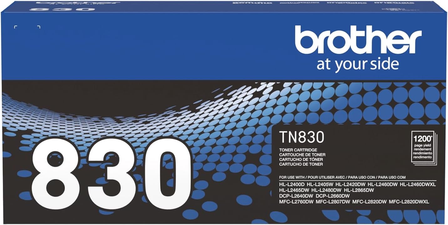 Brother TN830 Black Toner Cartridge Sale Trinidad