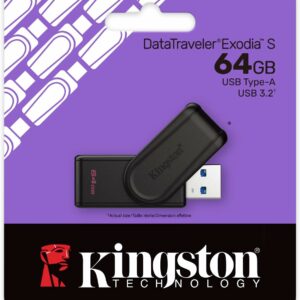 Kingston Exodia S 64GB USB 3.2 Flash Drive Sale Trinidad