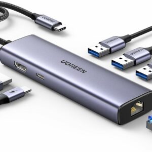 UGREEN Revodok 6-in-1 USB-C Hub Ethernet Sale Trinidad