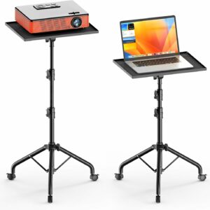 Projector Stand Tripod, Portable Projector Floor Stand with Wheels Trinidad