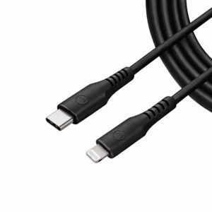 Silicone USB-C to Lightning Cable PD 27W 5ft - CB4077BL