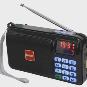 RADIO SANKEY FX-35L FM USB RECHARGEABLE LED CLOCK trinidad sale