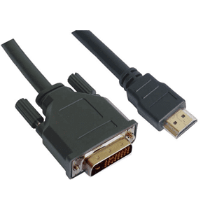 DVI-D(M) to HDMI cable 6 Ft
